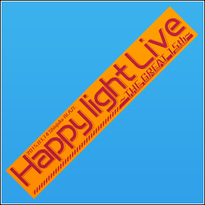 Happy light Live マフラータオル